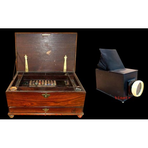 Coffret de peintre vers 1750 
