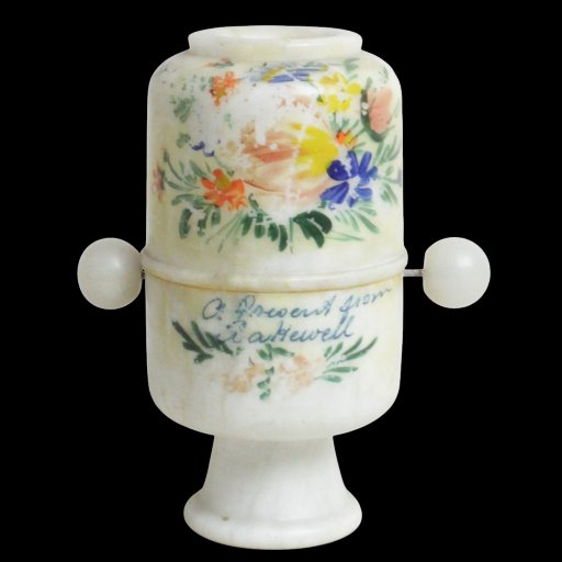 Peep en albâtre vers 1870